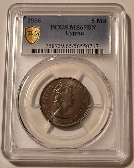 cyprus-1956-5-mil-ms65-bn-pcgs-gsh-a