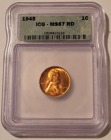 1945-lincoln-wheat-cent-ms67-red-icg-a