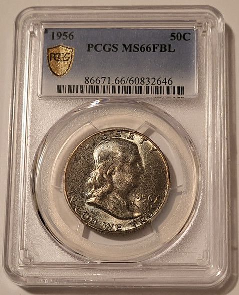 1956-franklin-half-dollar-ms66-fbl-pcgs-gsh-a