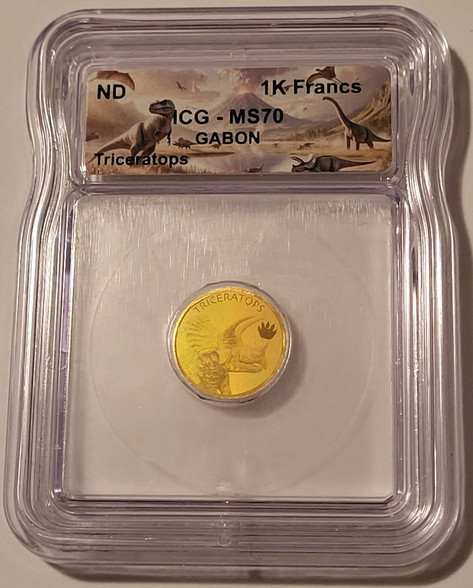gabon-nd-1000-francs-gold-triceratops-ms70-icg-a