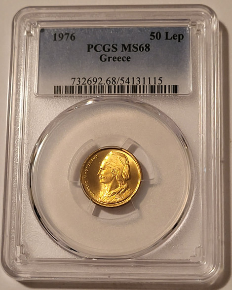 greece-1976-50-lepta-ms68-pcgs-a