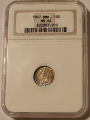 denmark-1907-silver-10-ore-ms66-ngc-toning-a