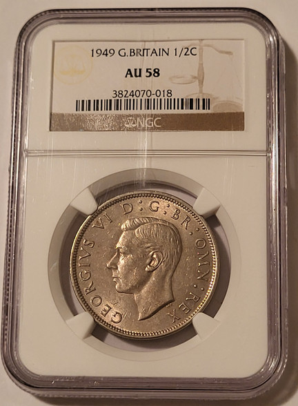 Britain-1949-half-crown-au58-ngc-a