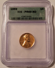 1959-lincoln-cent-pr69-red-icg-a