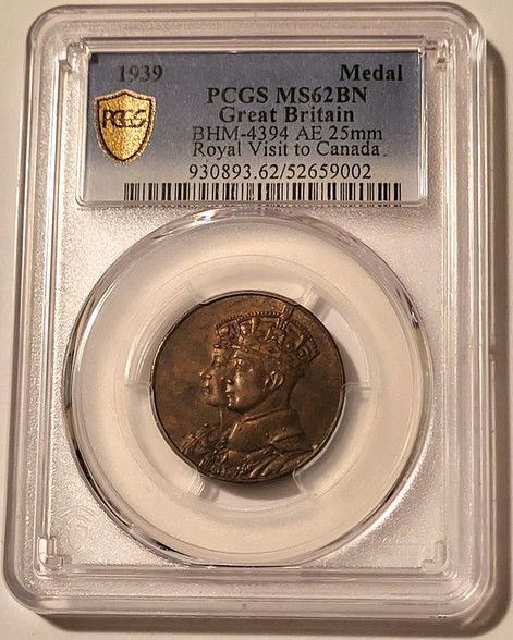 britain-1939-royal-visit-canada-medal-ms62-bn-pcgs-gsh-a