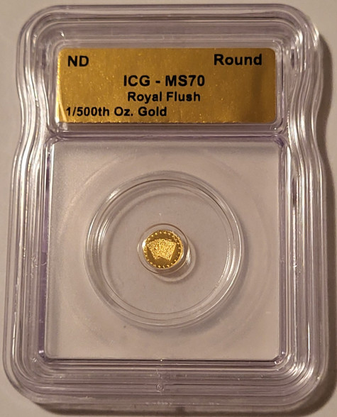 royal-flush-gold-token-ms70-icg-a