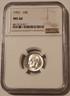 1951-roosevelt-dime-ms66-ngc-a