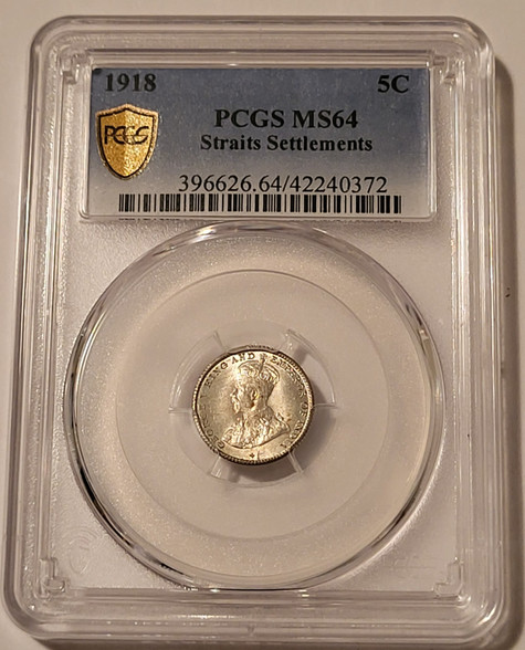 straits-settlements-1918-silver-5-cents-ms64-pcgs-gsh-a