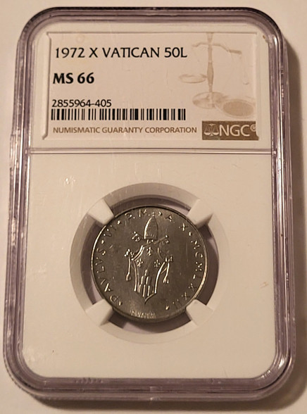 Vatican-1972-y10-50-lire-ms66-ngc-a