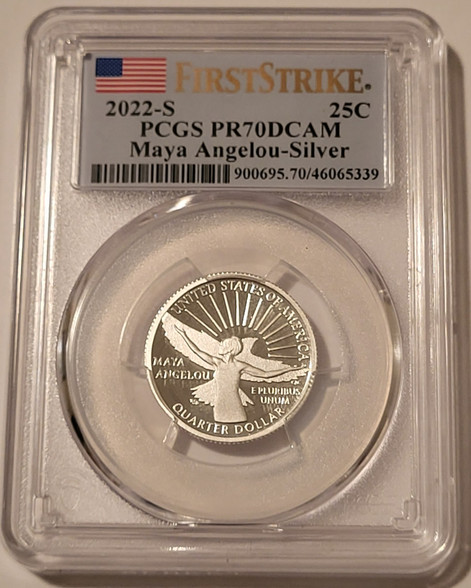 2022-s-silver-maya-angelou-quarter-pr70-dcam-pcgs-fs-a
