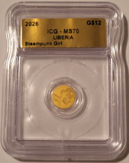 liberia-2026-gold-12-dollars-steampunk-girl-ms70-icg-a