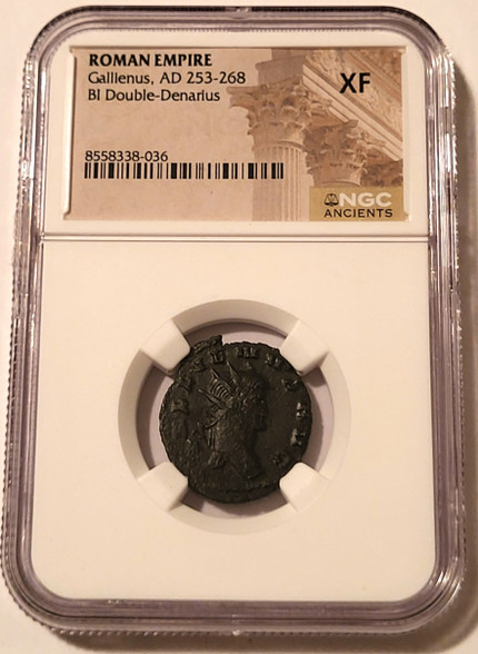 roman-empire-gallienus-bi-double-denarius-elk-xf-ngc-a