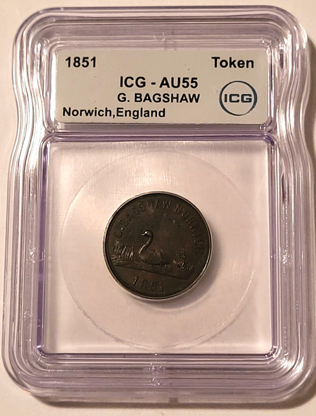 britain-1851-bagshaw-token-au55-icg-a