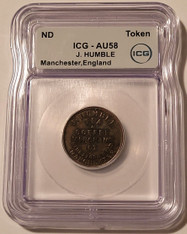 britain-j-humble-token-au58-icg-a