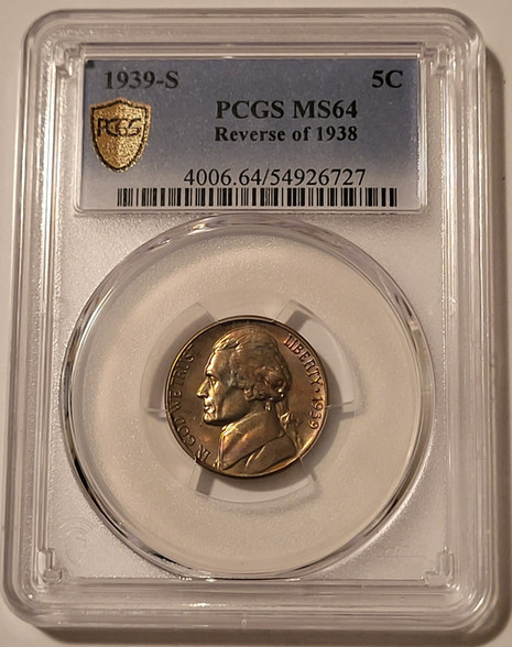 1939-s-jefferson-nickel-rv-38-ms64-pcgs-gsh-nice-toning-a