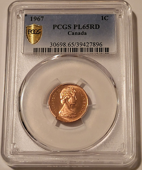 Canada-1967-cent-pl65-red-pcgs-gsh-a