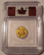 gabon-nd-1k-francs-gold-moose-ms70-icg-flag-label-a