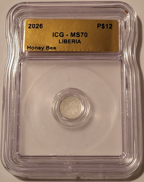 liberia-honey-bee-platinum-12-dollars-ms70-icg-a