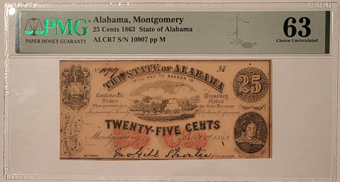 Alabama-Montgomery-1863-25-cents-note-alcr7-63-pmg-a