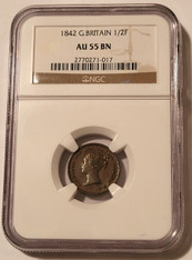 Britain-1842-half-farthing-au55-bn-ngc-a