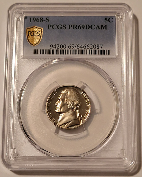 1968-s-jefferson-nickel-pr69-dcam-pcgs-gsh-a