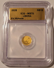 Liberia-gold-2026-mubarak-12-dollars-ms70-icg-a