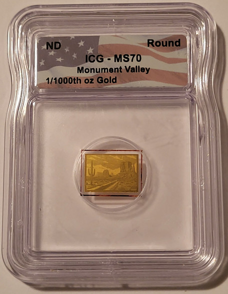 Monument-Valley-gold-token-nd-ms70-icg-a
