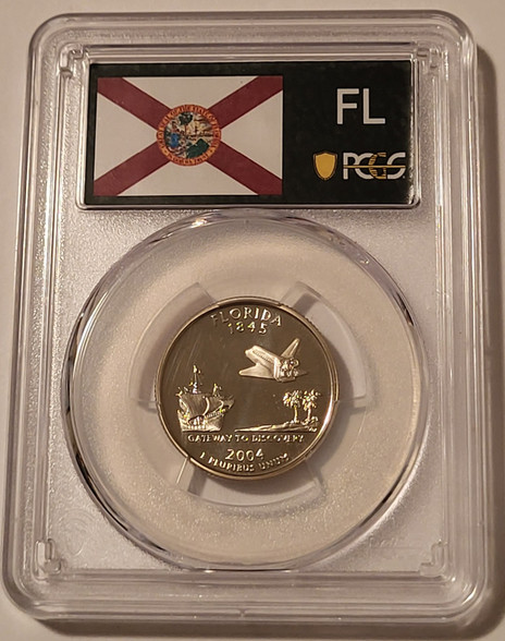 2004-s-clad-florida-state-quarter-pr70-dcam-pcgs-flag-a