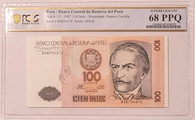 Peru-1987-100-intis-note-68-ppq-pcgs-a