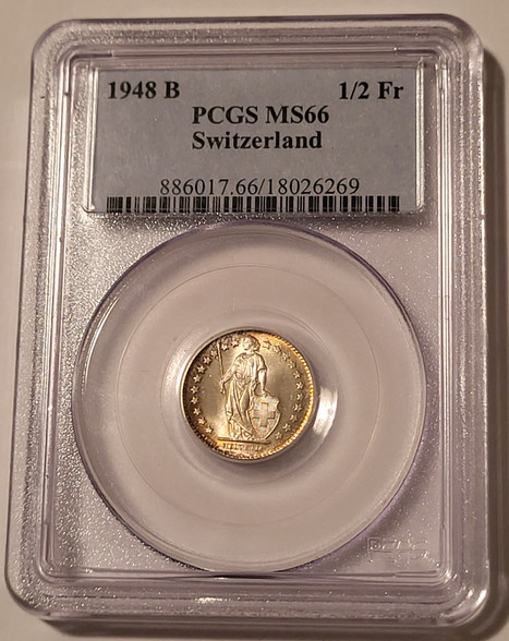 switzerland-1948-b-silver-half-franc-ms66-pcgs-lt-a
