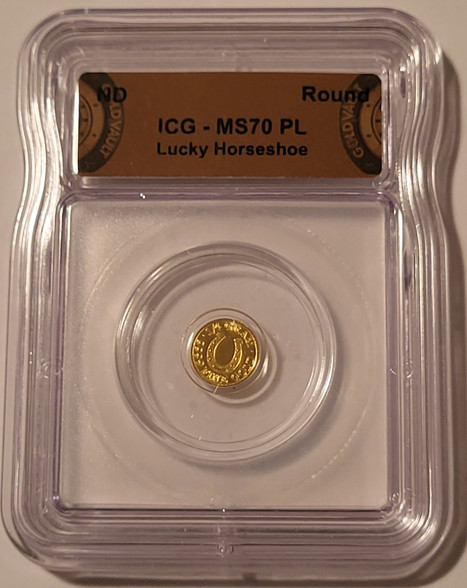 lucky-horseshoe-gold-token-ms70-pl-icg-b
