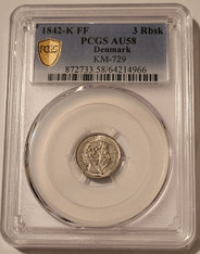 Denmark-1842-3-rbs-silver-au58-pcgs-gsh-a