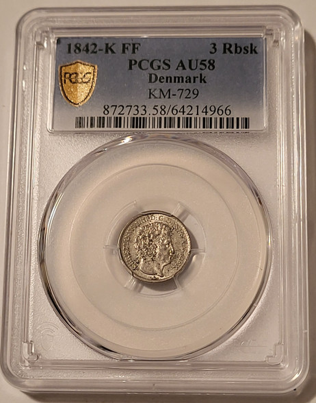 Denmark-1842-3-rbs-silver-au58-pcgs-gsh-a