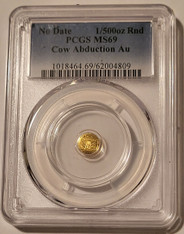 cow-abduction-gold-token-ms69-pcgs-a