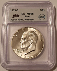 1974-s-Eisenhower-silver-dollar-ms68-icg-hutto-a