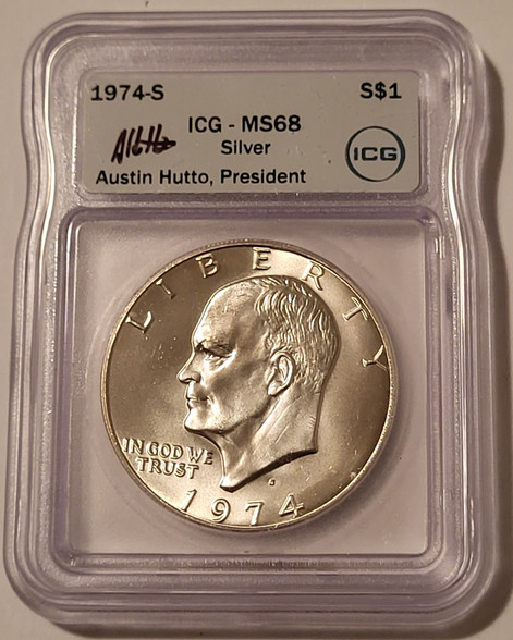 1974-s-Eisenhower-silver-dollar-ms68-icg-hutto-a