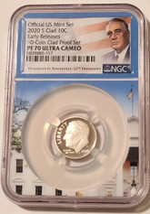 2020-s-clad-roosevelt-dime-pf70-unc-ngc-white-house-frame-holder-a
