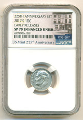 2017 S Roosevelt Dime Enhanced Finish SP70 NGC Early Releases
