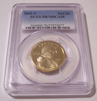 2002 S Sacagawea Native American Dollar Proof PR70 DCAM PCGS