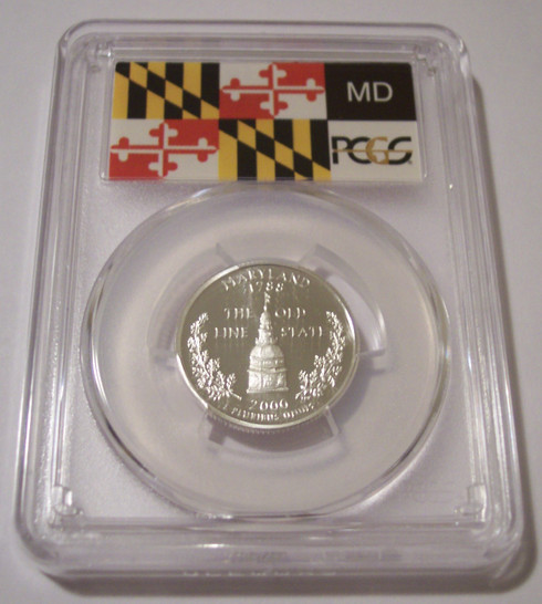2000-S PCGS PR70DCAM Maryland Statehood Quarter 