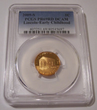 2009 S Lincoln Bicentennial Cent - Early Childhood Proof PR69 RED DCAM PCGS