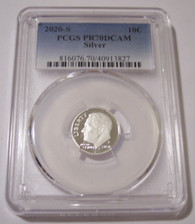 2020 S Silver Roosevelt Dime Proof PR70 DCAM PCGS