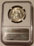 1962 Franklin silver half dollar ms64 ngc toning b