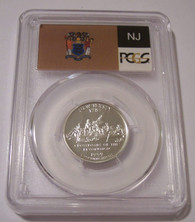 1999 S Silver New Jersey State Quarter Proof PR69 DCAM PCGS Flag Label