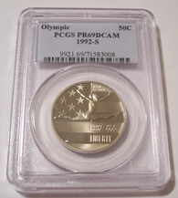 1992 S Olympic Commemorative Half Dollar Proof PR69 DCAM PCGS