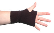 Fleece Fingerless Mittens for cold wrists