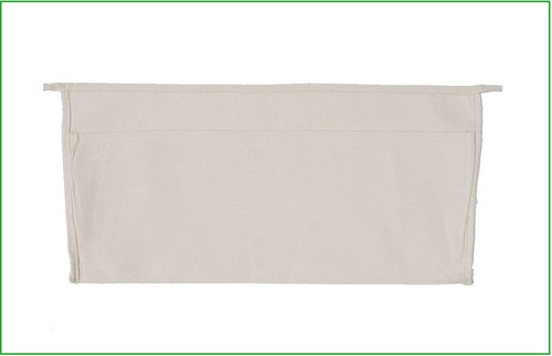 Wholesale 18"x10" Natural Cotton Canvas Waist Apron with 2 sides pocket and middle pen pocket, heavy 10 oz 100% cotton canvas. Perfect for arts & crafts, advertising, promotional, customizing, personalizing, school, church, wedding, shopping, groceries, fundraising, artists, gifts, resale & everyday use.