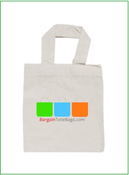 8"x9" Natural or white cotton bag with full color imprint, 6 oz 100% cotton. Customize it, personalize it, promote it, resell it, with your photo, logo, artwork.