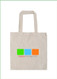 15"x16" Natural or White Cotton Tote Bag with Full Color Imprint. Customize it, personalize it, promote it, resell it, with your photo, logo, artwork.