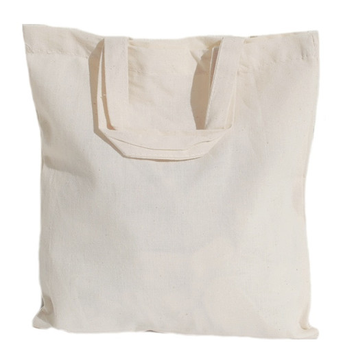 13"x13" Natural Cotton Tote Bag